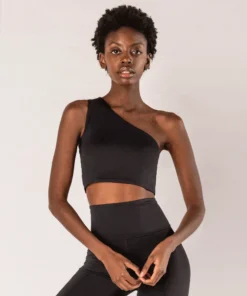 TheManola Shoulder Naked Top Black Clothing