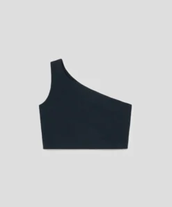 TheManola Clothing Shoulder Naked Top Deep Blue