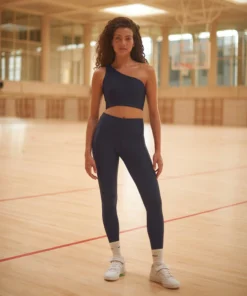 TheManola Clothing Shoulder Naked Top Deep Blue