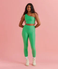 TheManola Clothing Shoulder Naked Top Emerald