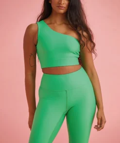 TheManola Clothing Shoulder Naked Top Emerald