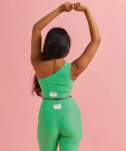 TheManola Clothing Shoulder Naked Top Emerald