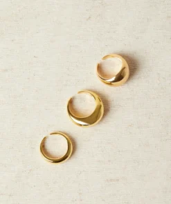 ALOHAS Simple Maxi Ring Gold Accessories