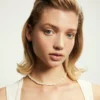 ALOHAS Simple Pearl Necklace Accessories