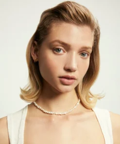 ALOHAS Simple Pearl Necklace Accessories