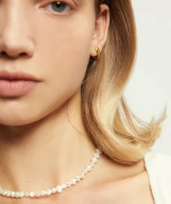 ALOHAS Simple Pearl Necklace Accessories