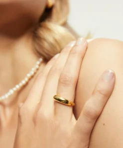 ALOHAS Simple Ring Gold