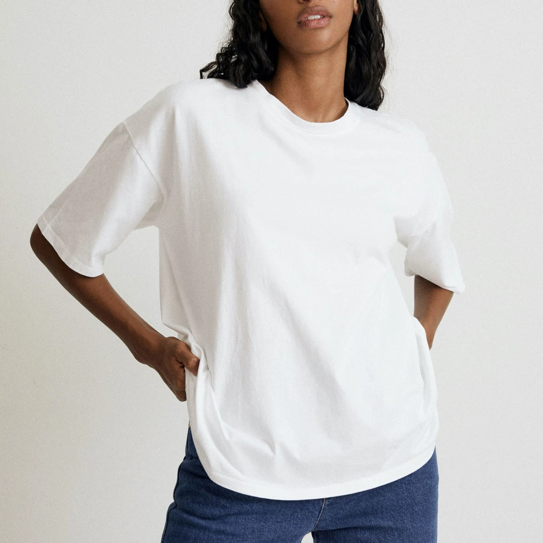 ALOHAS Clothing Slack Top Bright White 3 ALOHAS Clothing Slack Top Bright White