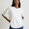 ALOHAS Clothing Slack Top Bright White