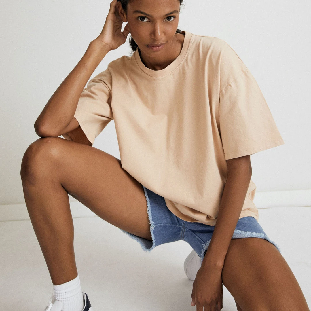 ALOHAS Slack Top Toasted Almond Beige Clothing 3 ALOHAS Slack Top Toasted Almond Beige Clothing