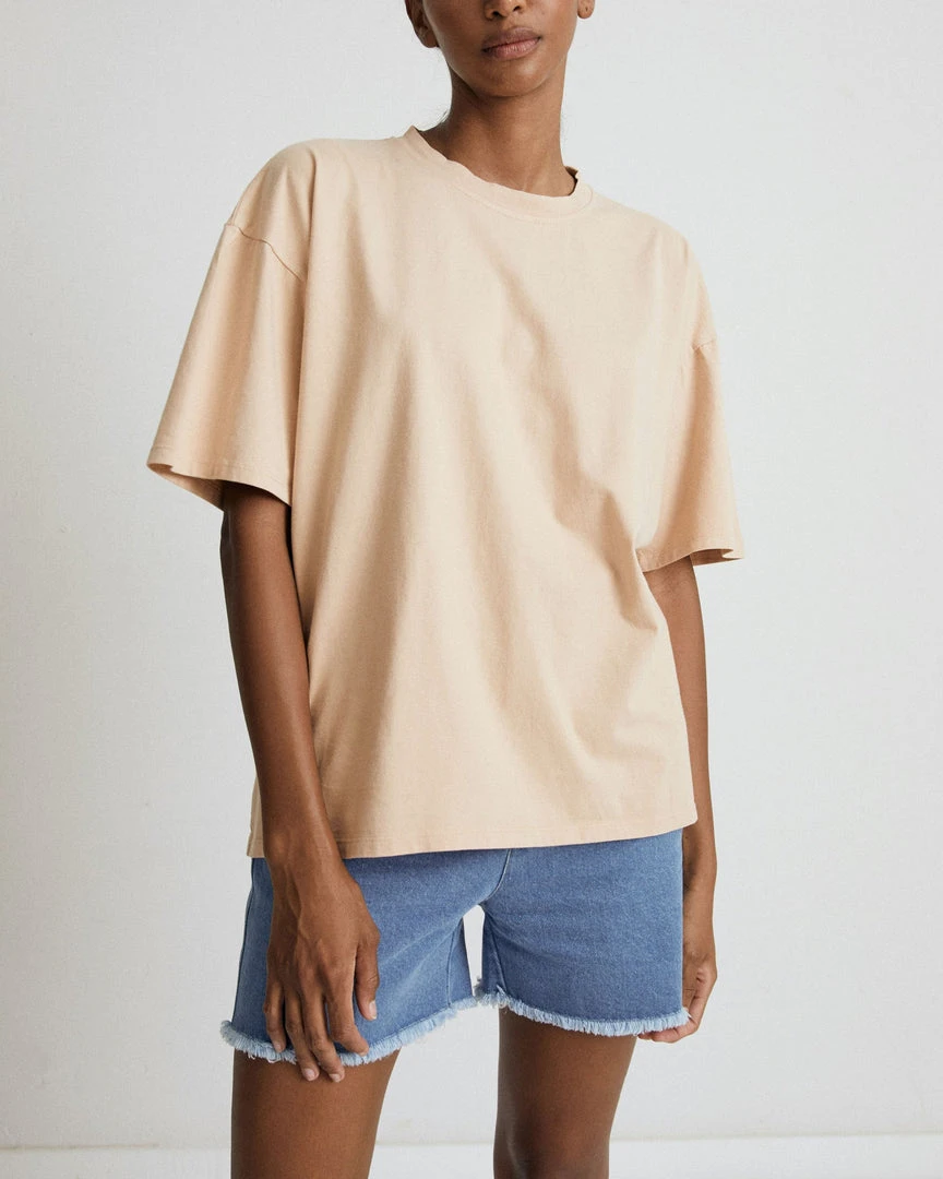ALOHAS Slack Top Toasted Almond Beige Clothing 4 ALOHAS Slack Top Toasted Almond Beige Clothing