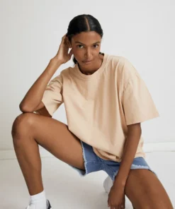 ALOHAS Slack Top Toasted Almond Beige Clothing