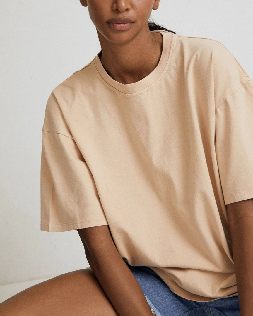 ALOHAS Slack Top Toasted Almond Beige Clothing 2 ALOHAS Slack Top Toasted Almond Beige Clothing