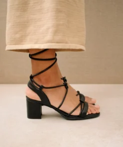 ALOHAS Shoes Sophie Corn Black 10 ALOHAS Shoes Sophie Corn Black