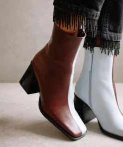 ALOHAS South Bicolor Blue & Dark Burgundy Shoes 8 ALOHAS South Bicolor Blue & Dark Burgundy Shoes