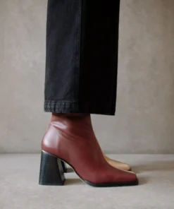 ALOHAS South Bicolor Dark Burgundy Stone Beige