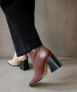 ALOHAS South Bicolor Dark Burgundy Stone Beige