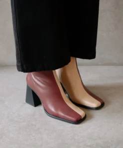 ALOHAS South Bicolor Dark Burgundy Stone Beige