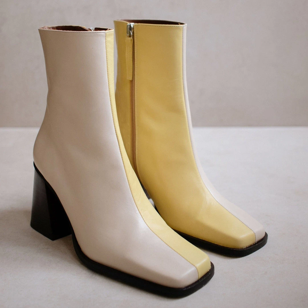 ALOHAS South Bicolor Off White & Yellow 3 ALOHAS South Bicolor Off White & Yellow