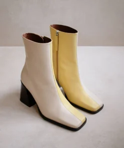 ALOHAS South Bicolor Off White & Yellow