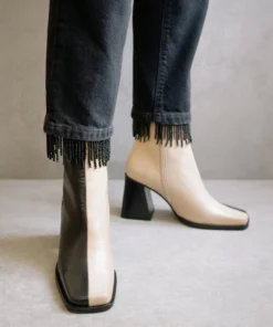 ALOHAS Shoes South Bicolor Stone Beige & Black 14 ALOHAS Shoes South Bicolor Stone Beige & Black