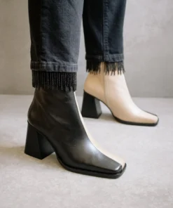 ALOHAS Shoes South Bicolor Stone Beige & Black 11 ALOHAS Shoes South Bicolor Stone Beige & Black