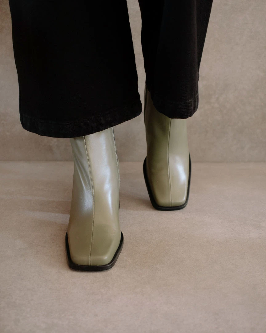 ALOHAS Shoes South Dusty Olive 6 ALOHAS Shoes South Dusty Olive