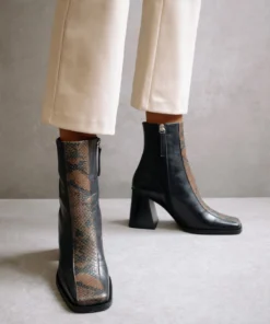 ALOHAS Shoes South Edge Black Python 11 ALOHAS Shoes South Edge Black Python