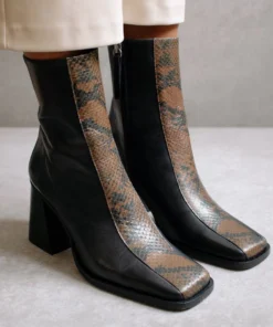 ALOHAS Shoes South Edge Black Python 10 ALOHAS Shoes South Edge Black Python