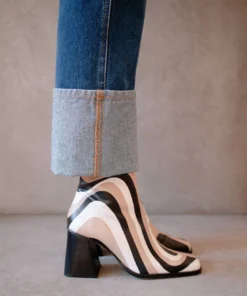 ALOHAS South Kaleidoscope Black Stone Beige Print