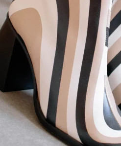 ALOHAS South Kaleidoscope Black Stone Beige Print