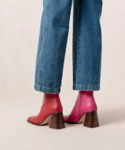ALOHAS Shoes South Lipstick Red Magenta