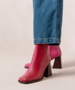 ALOHAS Shoes South Lipstick Red Magenta