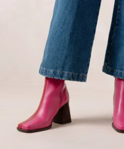 ALOHAS Shoes South Lipstick Red Magenta