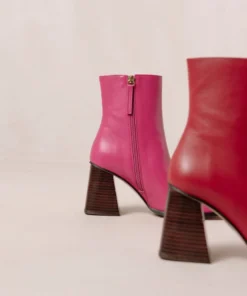 ALOHAS Shoes South Lipstick Red Magenta