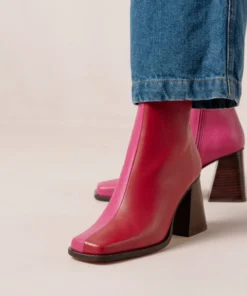 ALOHAS Shoes South Lipstick Red Magenta