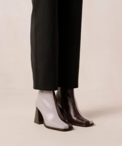 ALOHAS South Mauve Wine Burgundy Shoes