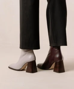 ALOHAS South Mauve Wine Burgundy Shoes