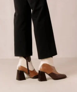 ALOHAS South Patchwork Kaleidoscope Coffee Brown Shoes