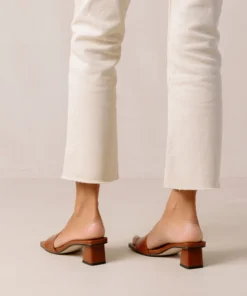 Svegan Shoes Squared Gingerbread Brown