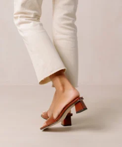 Svegan Shoes Squared Gingerbread Brown