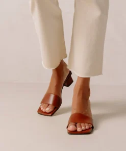 Svegan Shoes Squared Gingerbread Brown