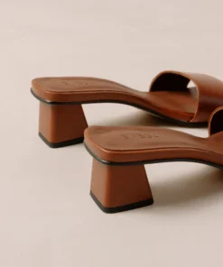 Svegan Shoes Squared Gingerbread Brown