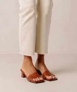 Svegan Shoes Squared Gingerbread Brown