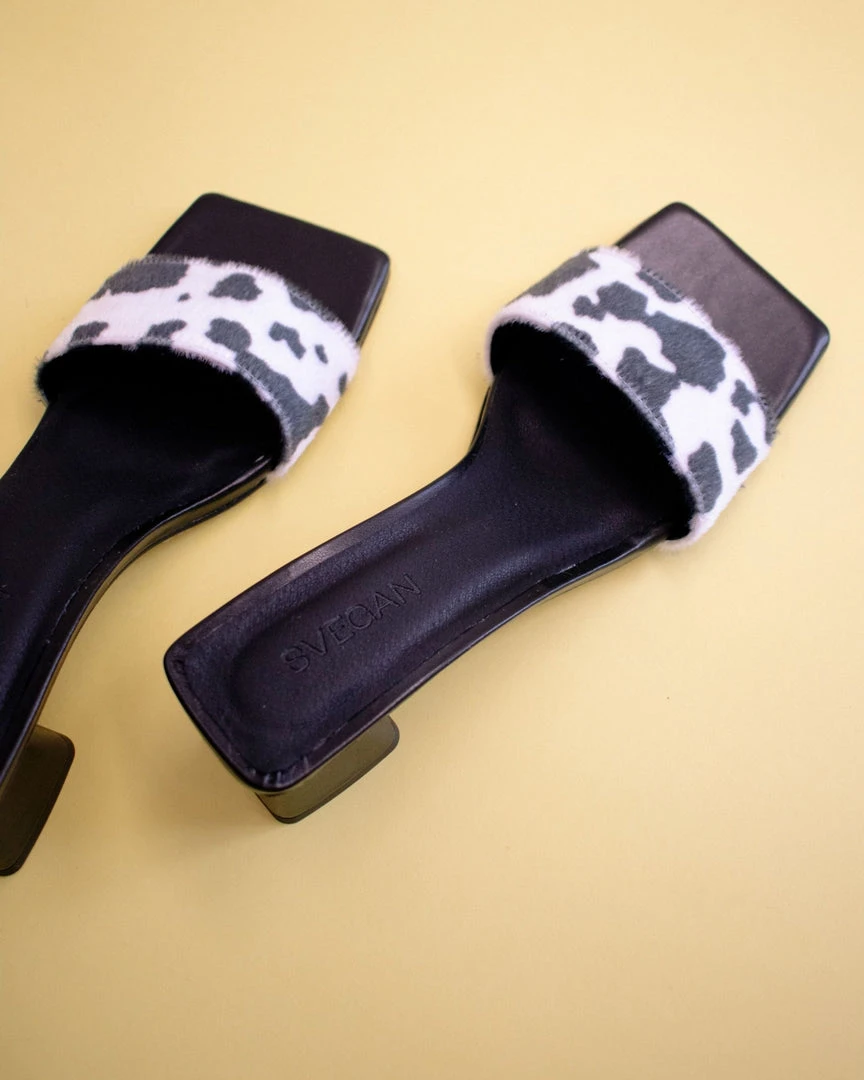 Svegan Shoes Squared Moo Print 4 Svegan Shoes Squared Moo Print