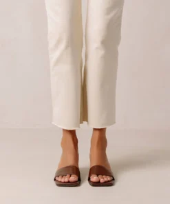 Svegan Squared Umber Brown Shoes