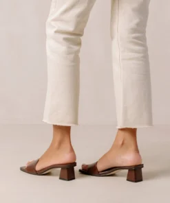 Svegan Squared Umber Brown Shoes