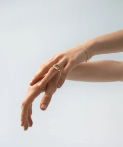 ALOHAS Stamp Ring Gold Accessories