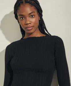 ALOHAS Tabloid Top Black