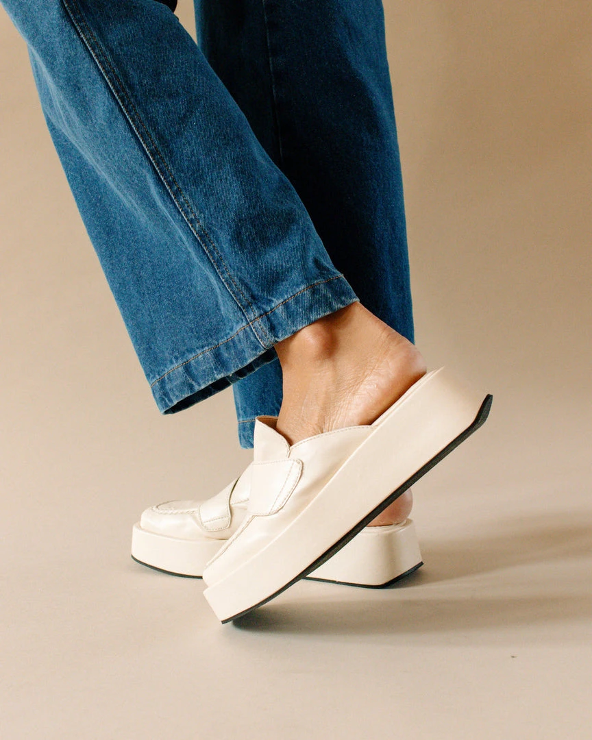 SVEGAN Tempera Warm White Loafers 8 SVEGAN Tempera Warm White Loafers